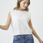 LanaCC Lace Top - White - Co'couture