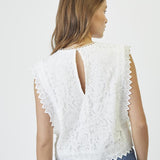LanaCC Lace Top - White - Co'couture