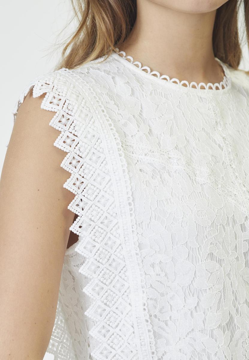 LanaCC Lace Top - White - Co'couture