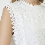 LanaCC Lace Top - White - Co'couture