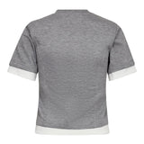 LanceCC Zipper Tee - Grey Melange - Co'couture