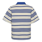 LennonCC Stripe Polo Tee - New Blue - Co'couture