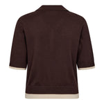 LueCC Crop Cardigan - Dark Brown - Co'couture