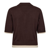 LueCC Crop Cardigan - Dark Brown - Co'couture