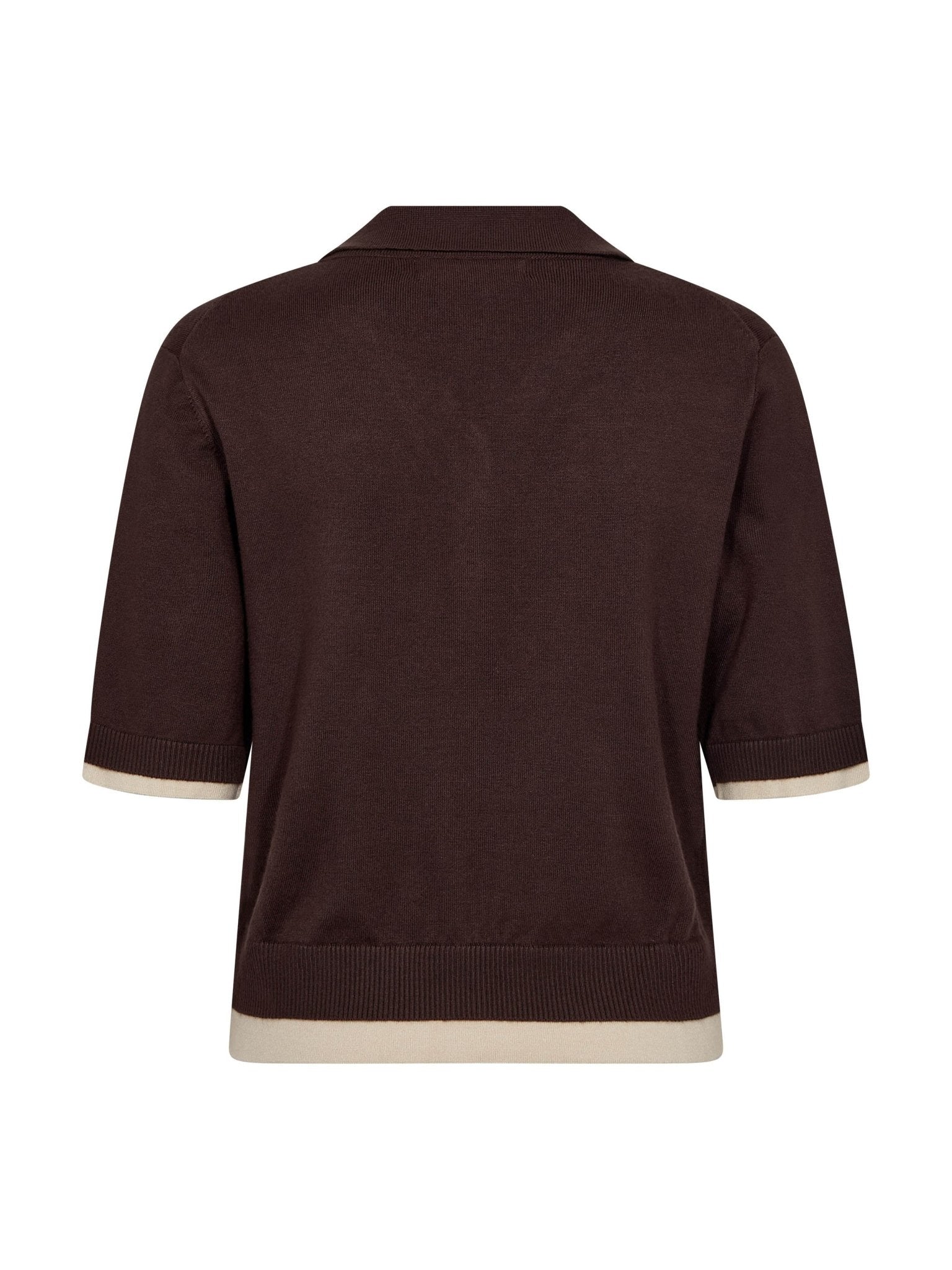 LueCC Crop Cardigan - Dark Brown - Co'couture