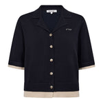 LueCC Crop Cardigan - Navy - Co'couture