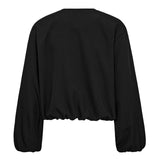 LunaCC Balloon Zip Jacket - Black - Co'couture