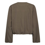 LunaCC Balloon Zip Jacket - Walnut - Co'couture