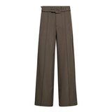 LunaCC Belt Crease LL Pant - Walnut - Co'couture