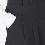 LunaCC Pocket Pleat Mini Skirt - Black - Co'couture