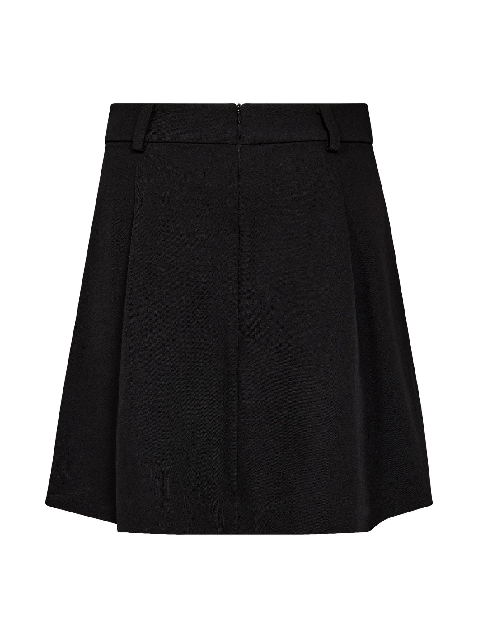 LunaCC Pocket Pleat Mini Skirt - Black - Co'couture
