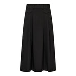 LunaCC Pocket Pleat Skirt - Black - Co'couture