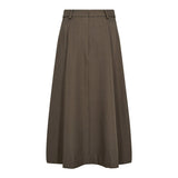 LunaCC Pocket Pleat Skirt - Walnut - Co'couture