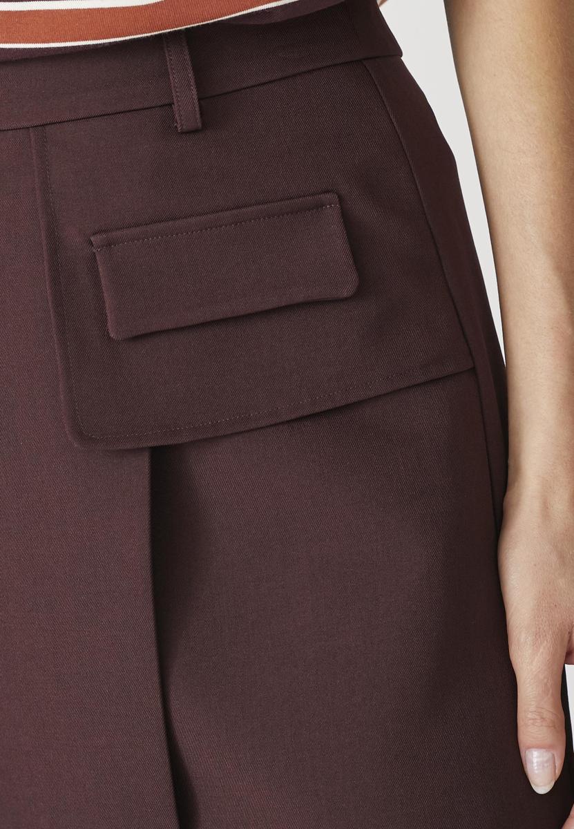LunaCC Pocket Skirt - Winered - Co'couture