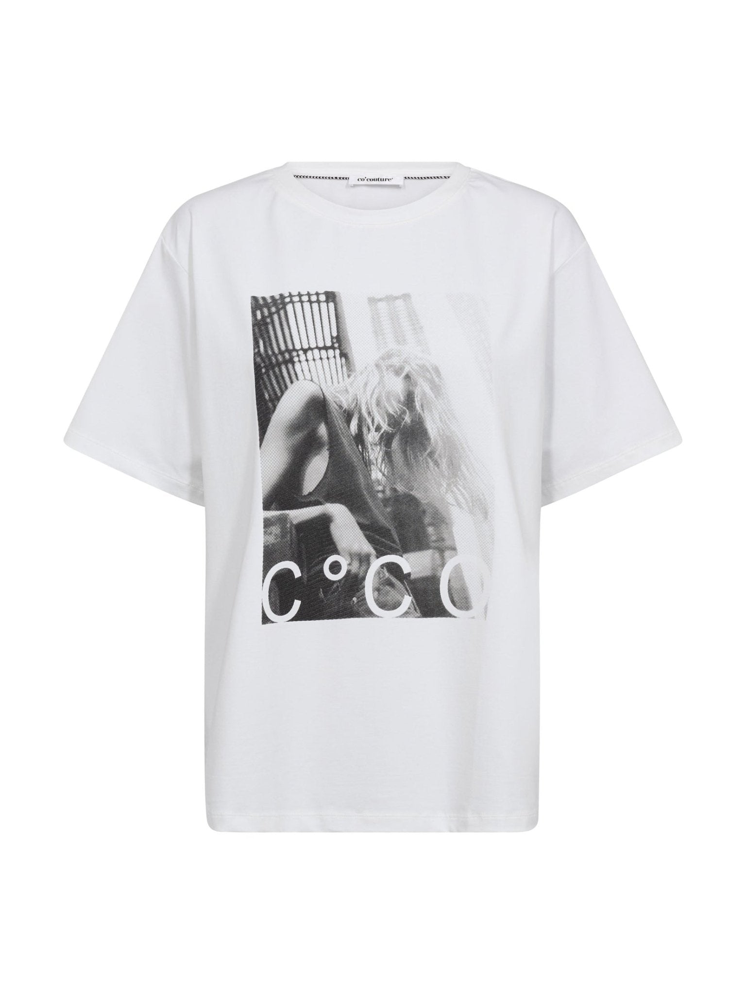MadinaCC Oversize Tee - White - Co'couture