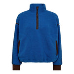 MadinCC Fleece Anorak - New Blue - Co'couture