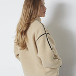 MadinCC Fleece Anorak - Sand - Co'couture