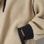 MadinCC Fleece Anorak - Sand - Co'couture