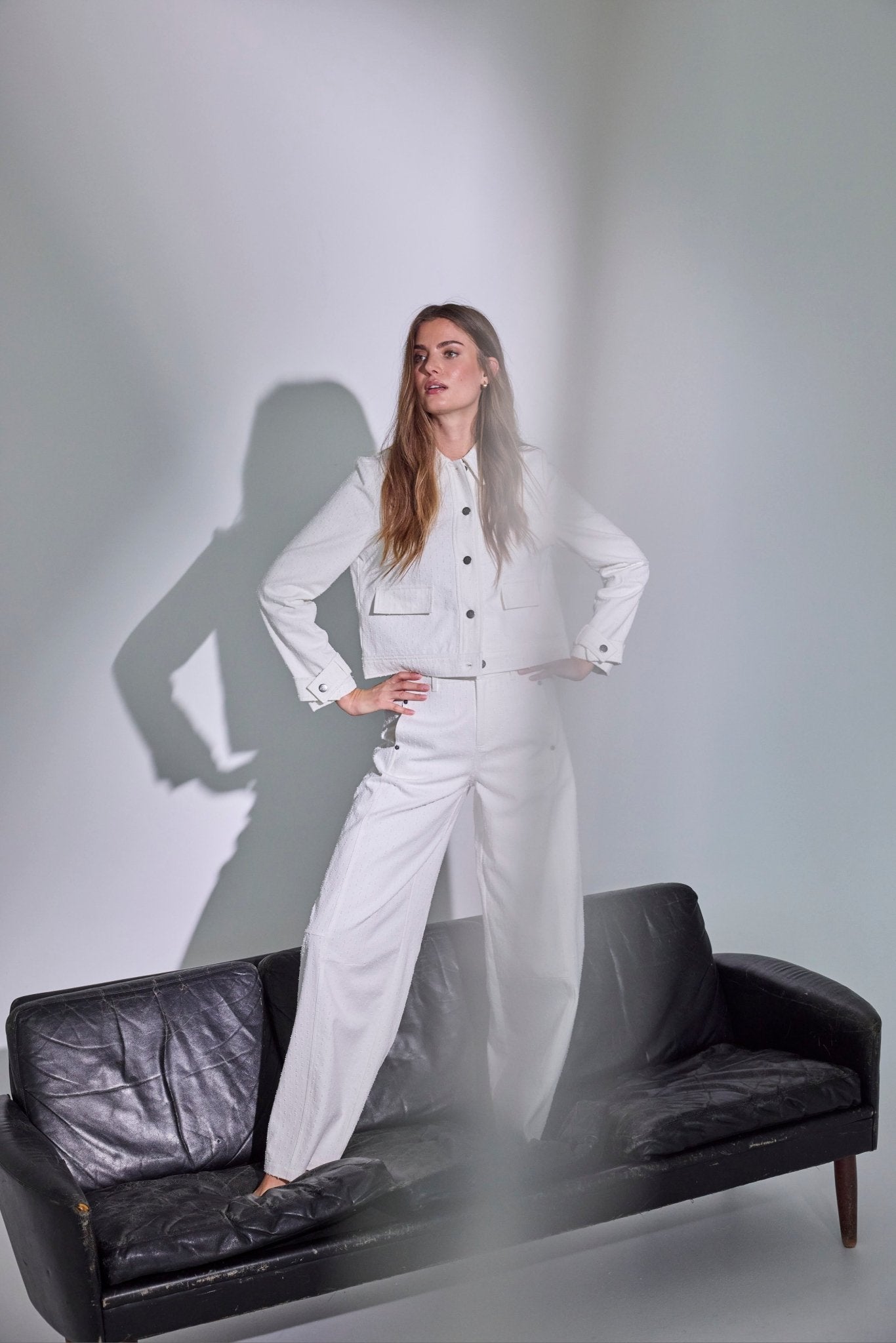 MarciCC Structure Pant - Off white - Co'couture