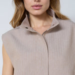 MarloCC Vest - Sand - Co'couture
