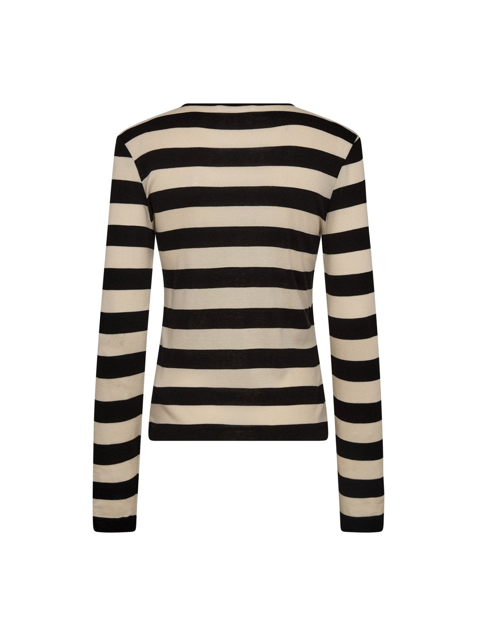 MasonCC Stripe Blouse - BoneBlack - Co'couture