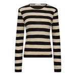 MasonCC Stripe Blouse - BoneBlack - Co'couture