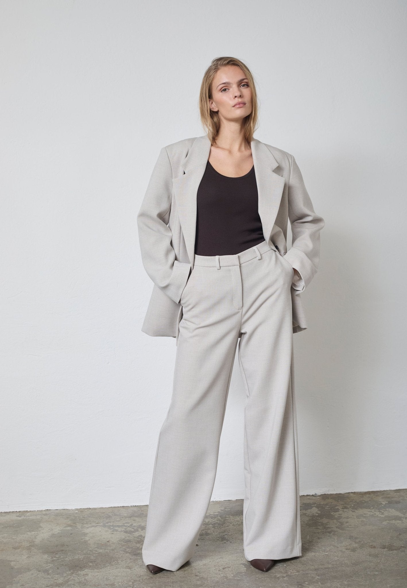 MavaCC Power Blazer - Bone - Co'couture