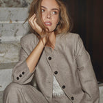 MeeraCC Bomber Jacket - Walnut - Co'couture