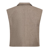 MeeraCC Vest - Walnut - Co'couture