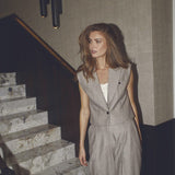 MeeraCC Vest - Walnut - Co'couture