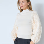 MerciaCC Rose Mix Knit - Bone - Co'couture