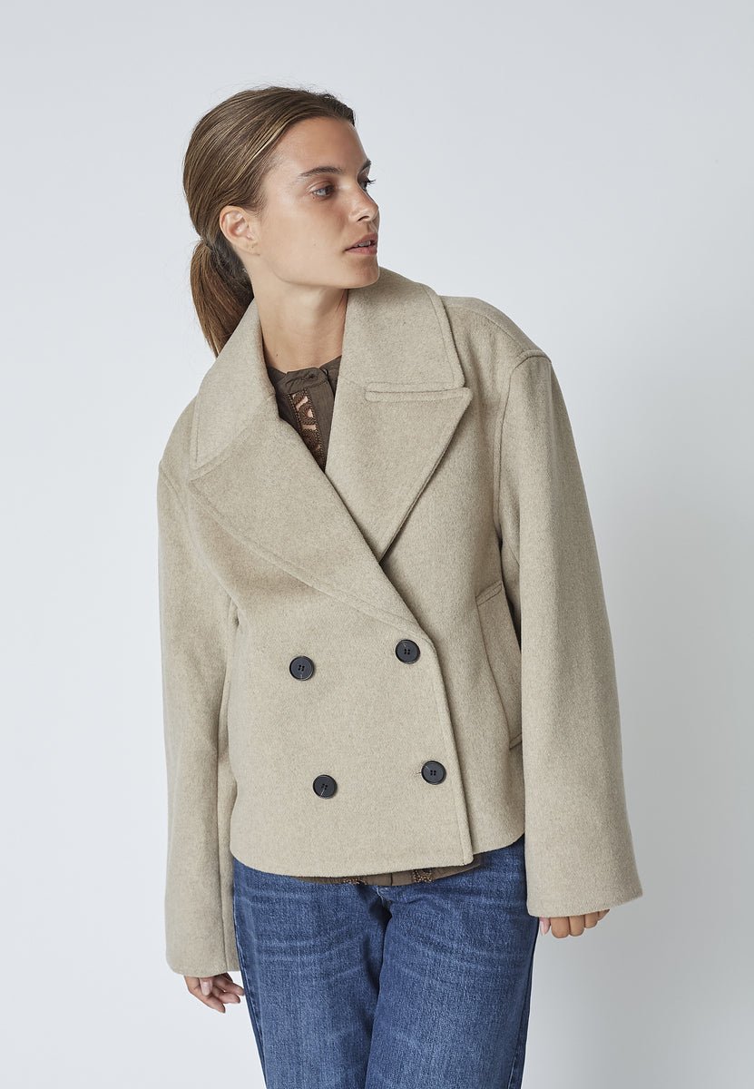 MerlaCC Jacket - Taupe - Co'couture