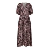 MerylCC Pleat Dress - Old Rose - Co'couture