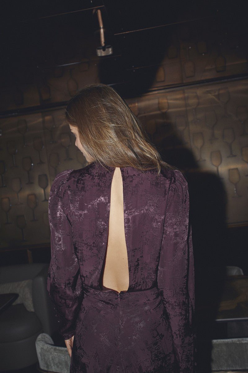 MikoCC Cocktail Dress - Plum - Co'couture