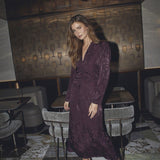 MikoCC Cocktail Dress - Plum - Co'couture