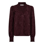 MikoCC V - Blouse - Plum - Co'couture