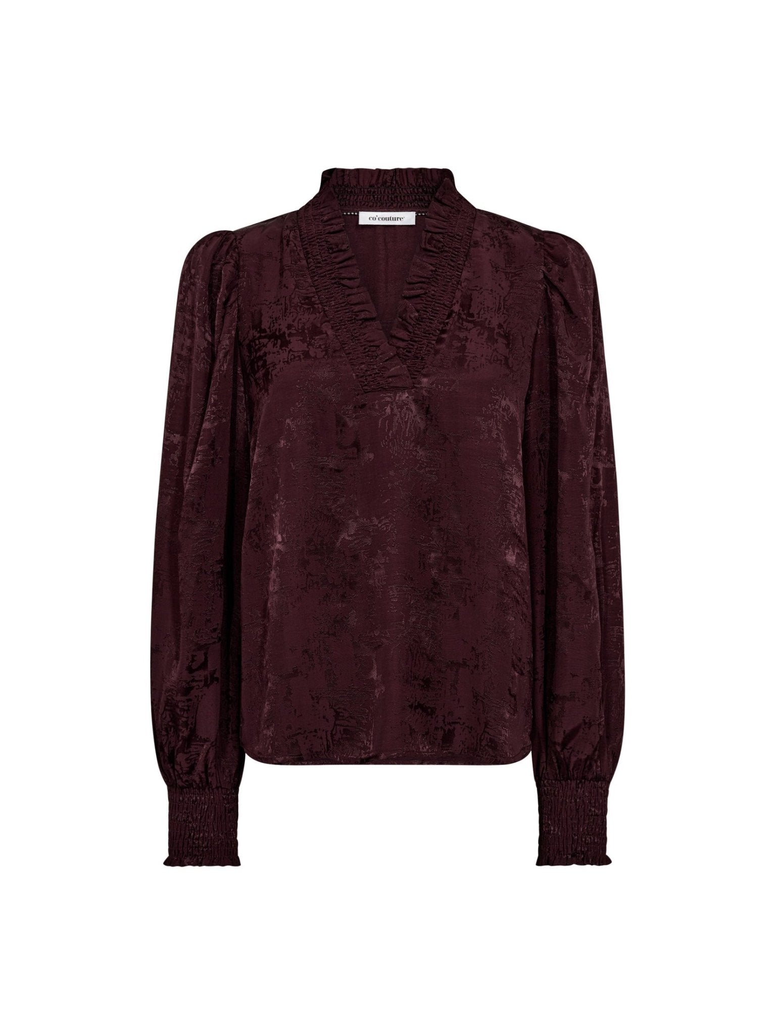MikoCC V - Blouse - Plum - Co'couture