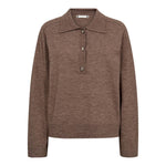 MilaCC Polo Knit - Walnut - Co'couture