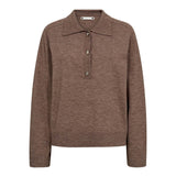 MilaCC Polo Knit - Walnut - Co'couture