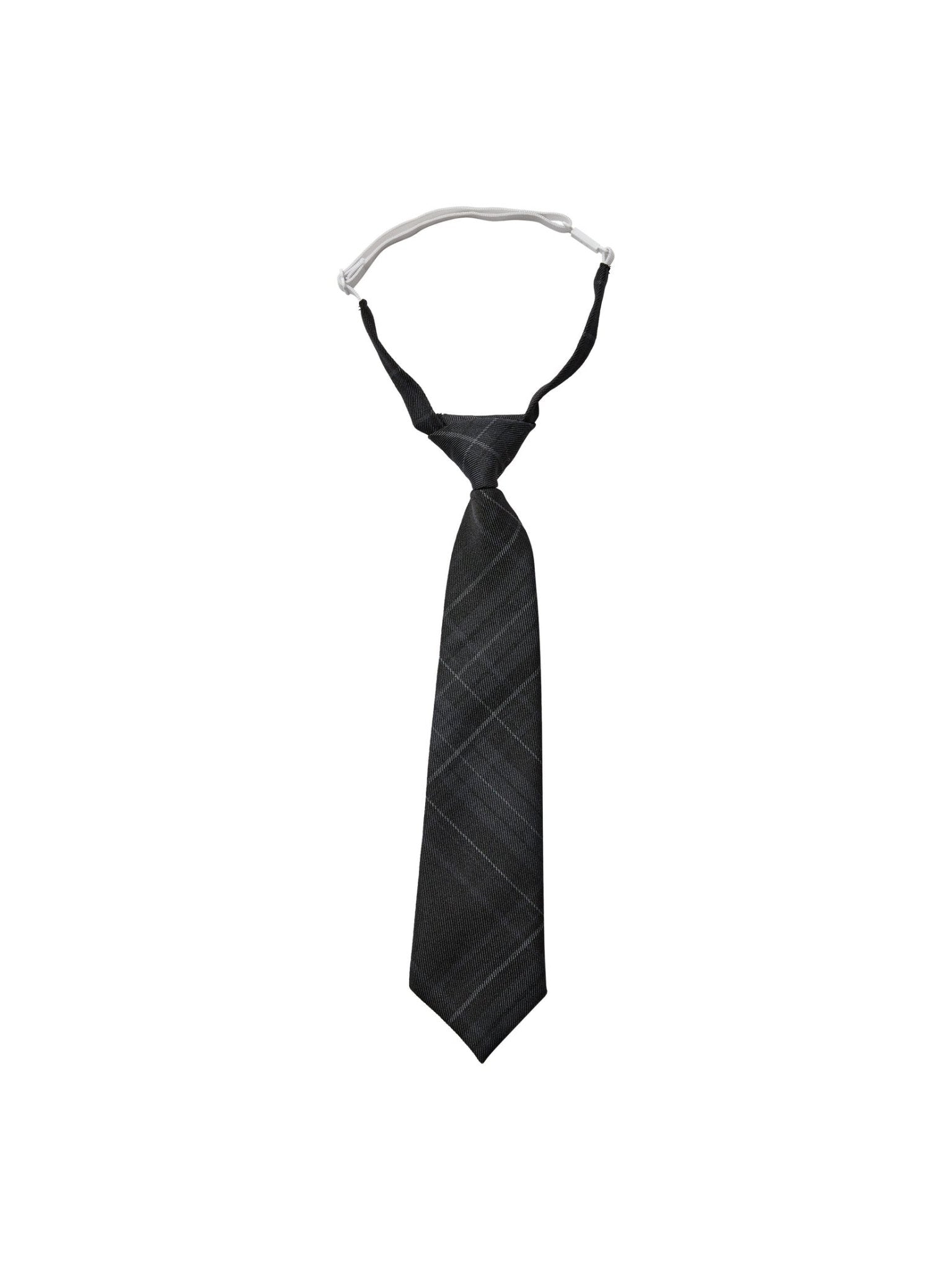 MimaCC Check Tie - Dark Grey - Co'couture