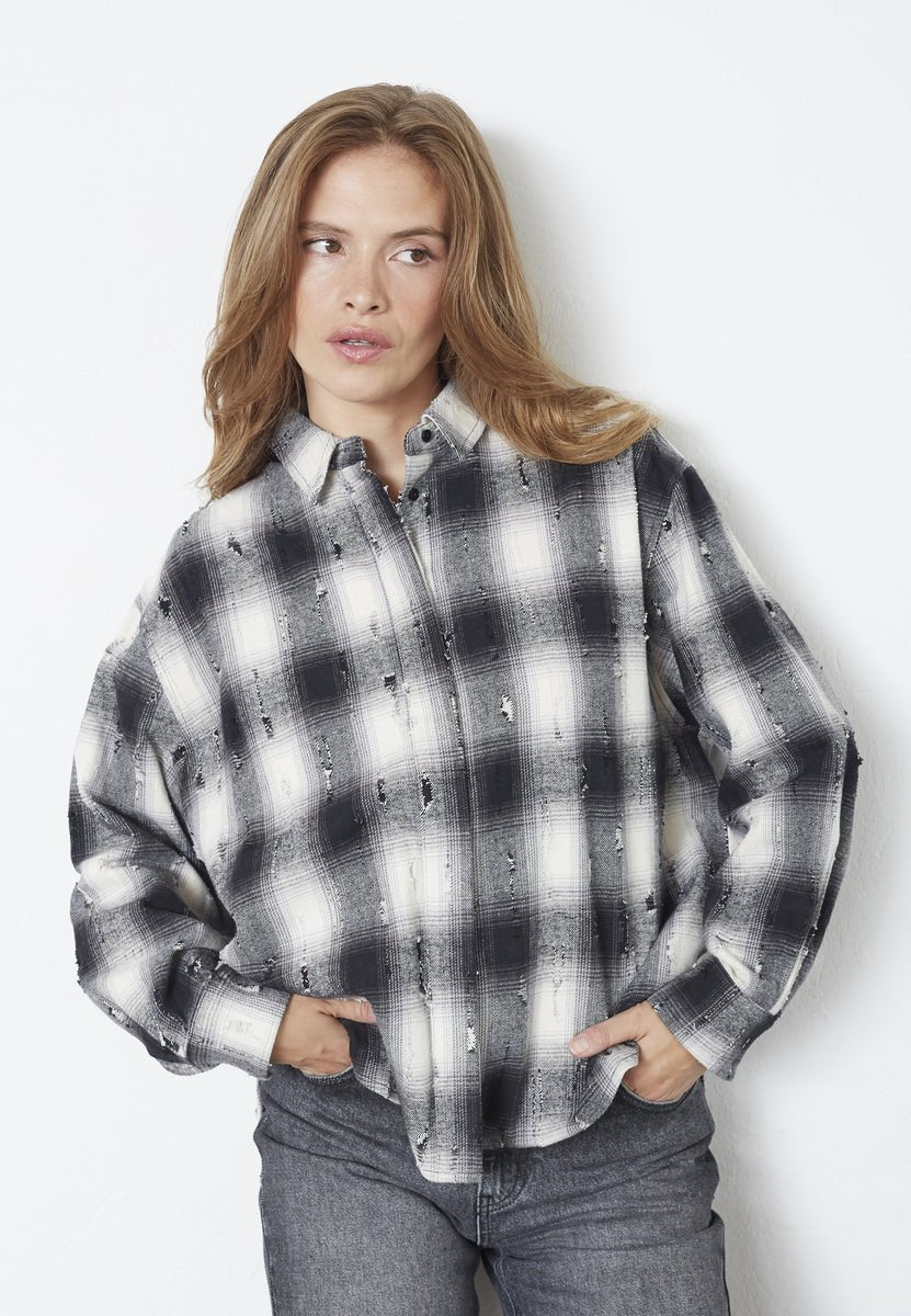 MobyCC Check Shirt - Black - Co'couture