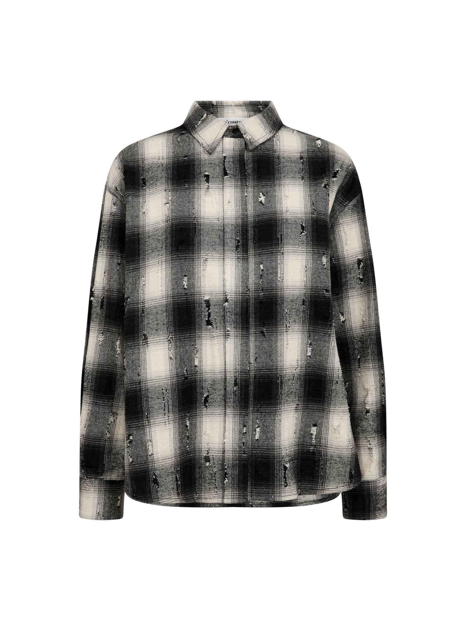 MobyCC Check Shirt - Black - Co'couture