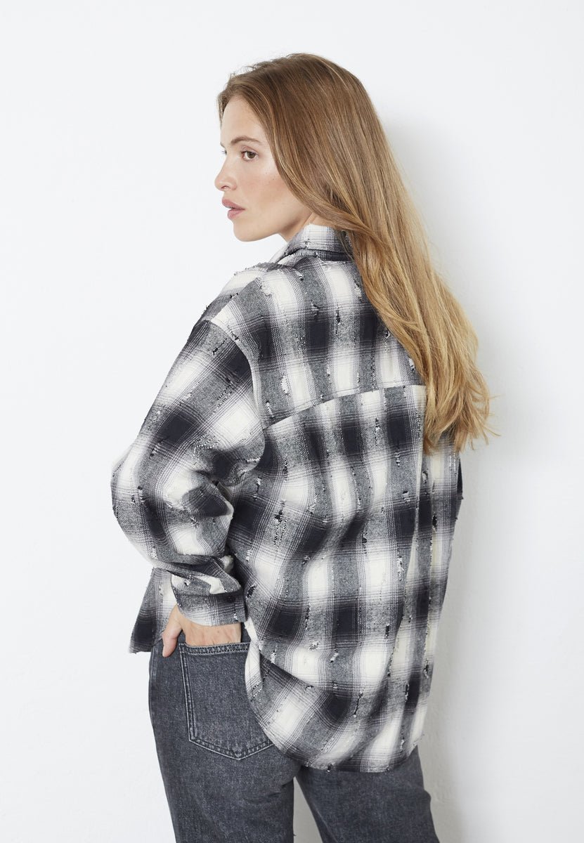 MobyCC Check Shirt - Black - Co'couture