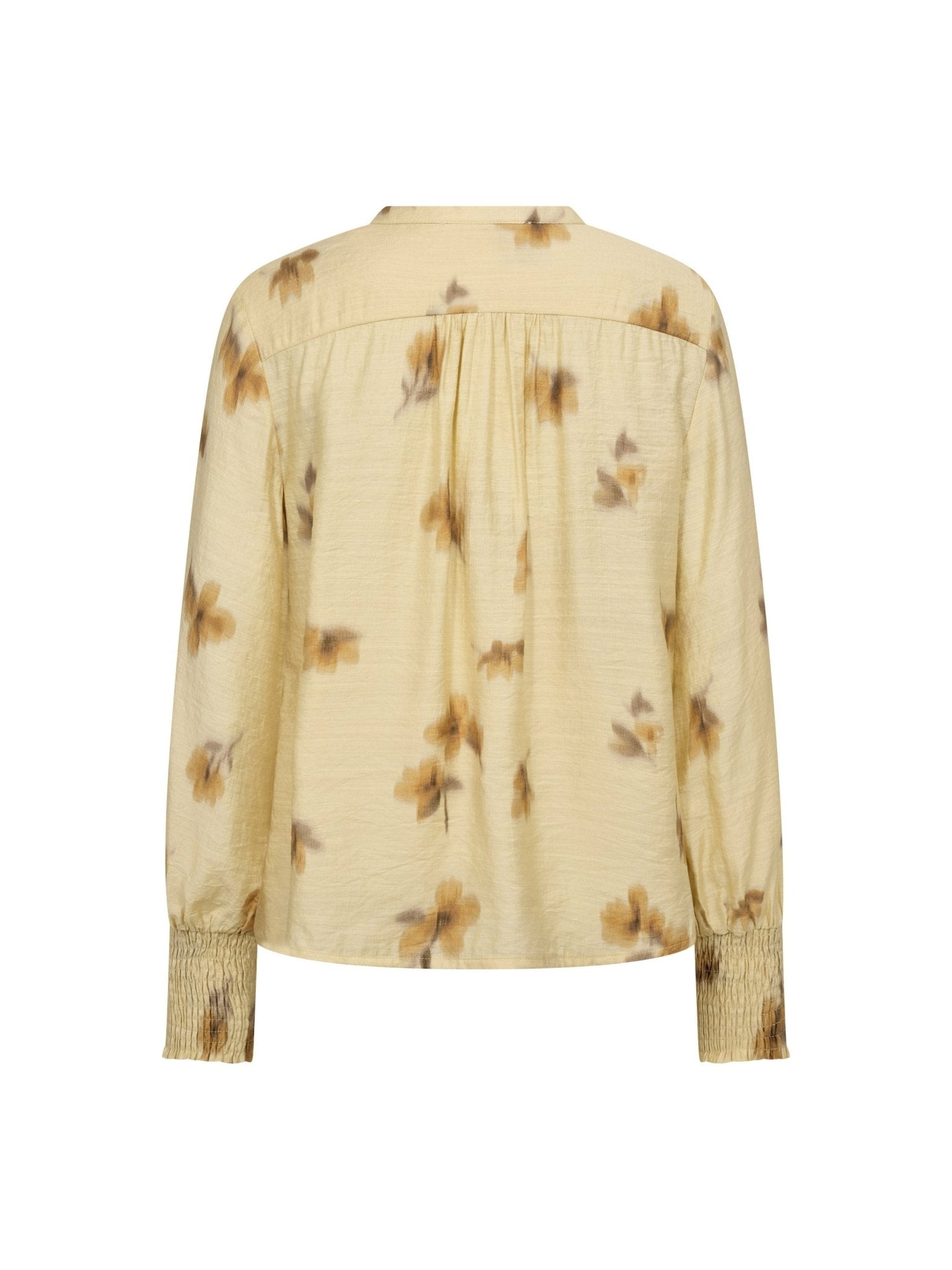 MylaCC Flower V - Shirt - PaleYellow - Co'couture
