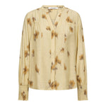 MylaCC Flower V - Shirt - PaleYellow - Co'couture