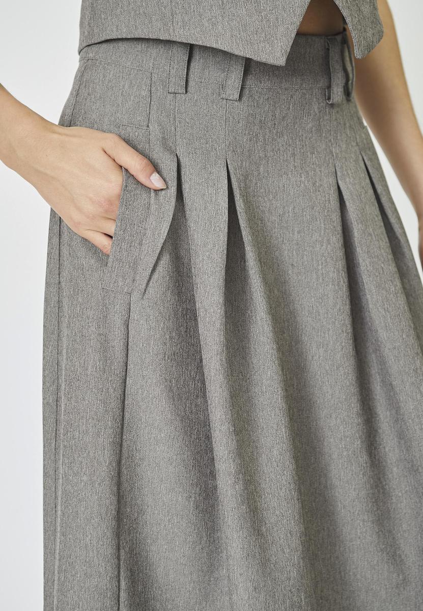 NanaCC Pleat Skirt - Mink - Co'couture