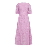 NayaCC Anglaise Pleat Dress - Orchid - Co'couture