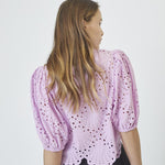 NayaCC Anglaise SS Shirt - Orchid - Co'couture