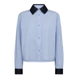 NelsonCC Stripe Shirt - Pale Blue - Co'couture