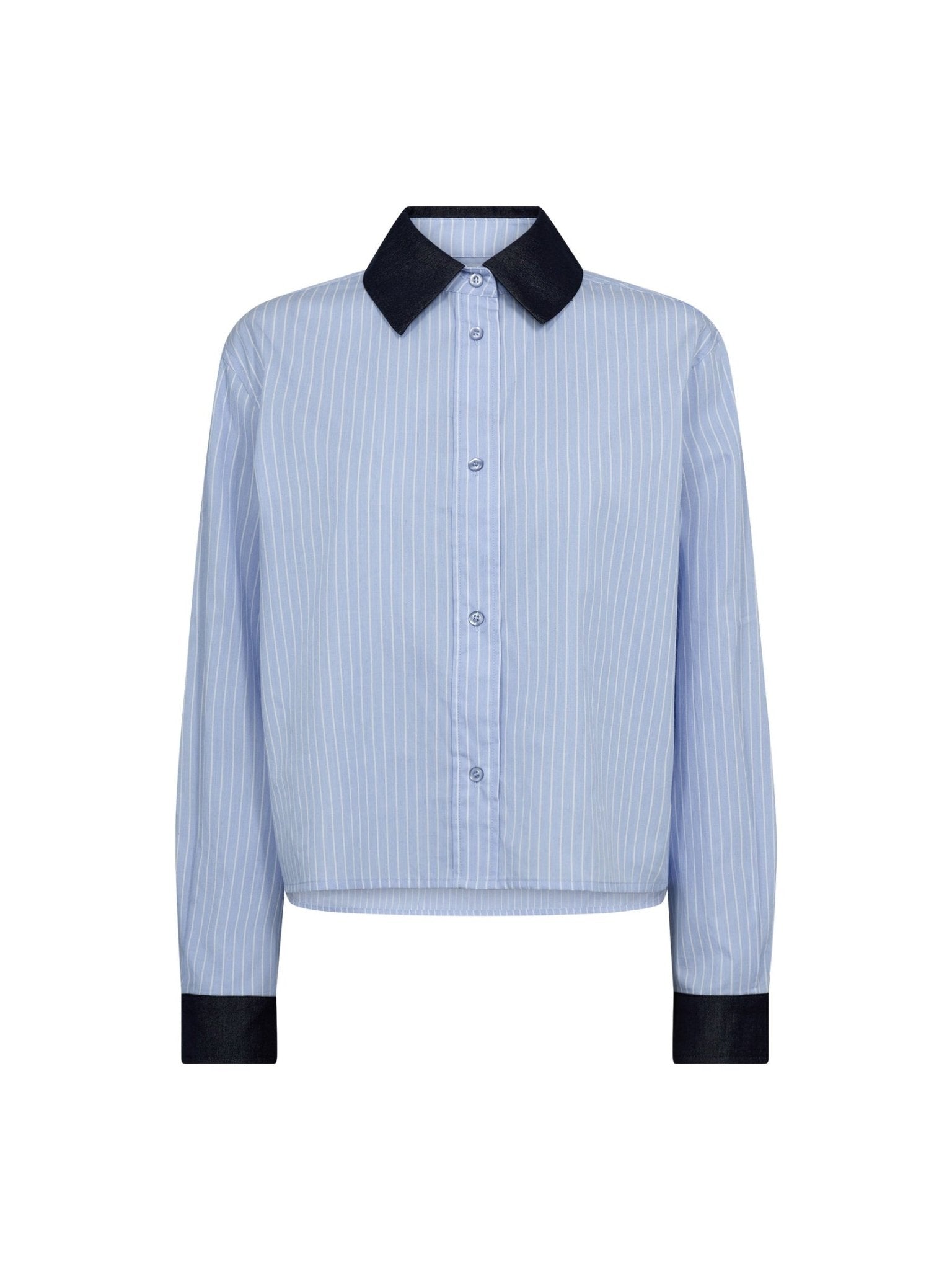 NelsonCC Stripe Shirt - Pale Blue - Co'couture